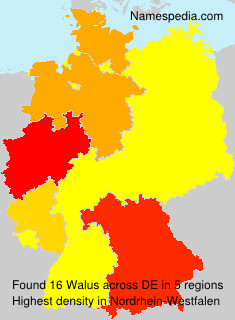 Surname Walus in Germany Surname Walus in Germany