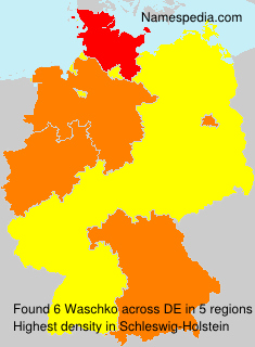 Surname Waschko in Germany Surname Waschko in Germany