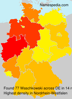 Surname Waschkowski in Germany Surname Waschkowski in Germany
