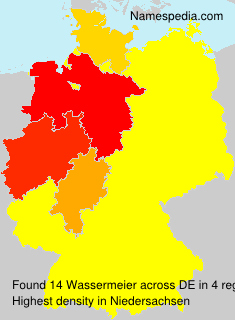 Surname Wassermeier in Germany Surname Wassermeier in Germany