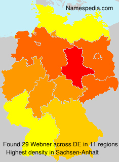 Surname Webner in Germany Surname Webner in Germany