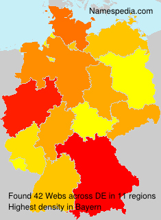 Surname Webs in Germany Surname Webs in Germany
