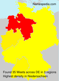 Surname Weets in Germany Surname Weets in Germany