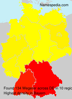 Surname Wegerer in Germany Surname Wegerer in Germany