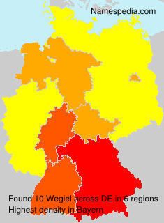Surname Wegiel in Germany Surname Wegiel in Germany