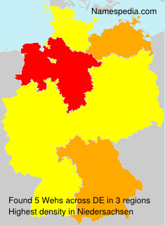 Surname Wehs in Germany Surname Wehs in Germany