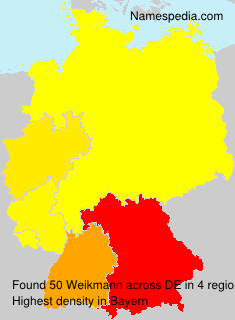 Surname Weikmann in Germany Surname Weikmann in Germany