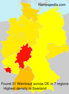 Surname Weintraut in Germany Surname Weintraut in Germany