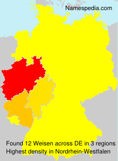 Surname Weisen in Germany Surname Weisen in Germany