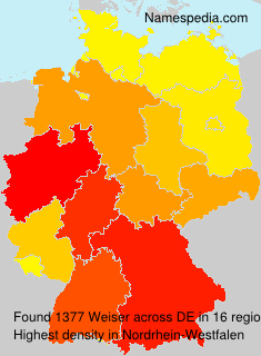 Surname Weiser in Germany Surname Weiser in Germany