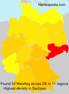 Surname Weisflog in Germany Surname Weisflog in Germany