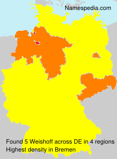 Surname Weishoff in Germany Surname Weishoff in Germany