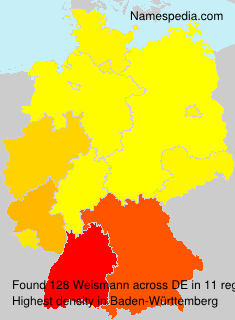 Surname Weismann in Germany Surname Weismann in Germany