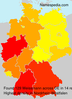 Surname Weissmann in Germany Surname Weissmann in Germany