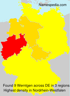 Surname Werntgen in Germany Surname Werntgen in Germany
