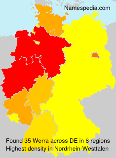 Surname Werra in Germany Surname Werra in Germany