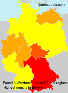 Surname Werrbach in Germany Surname Werrbach in Germany