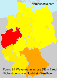 Surname Weyermann in Germany Surname Weyermann in Germany