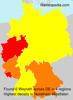 Surname Weyrath in Germany Surname Weyrath in Germany