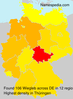 Surname Wiegleb in Germany Surname Wiegleb in Germany