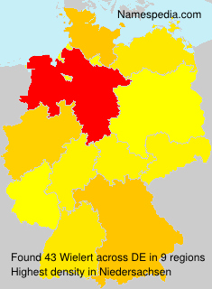 Surname Wielert in Germany Surname Wielert in Germany
