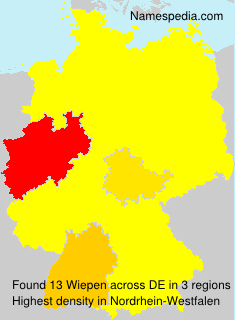 Surname Wiepen in Germany Surname Wiepen in Germany
