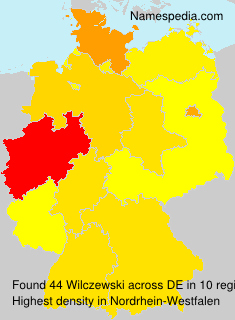 Surname Wilczewski in Germany Surname Wilczewski in Germany