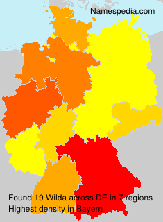 Surname Wilda in Germany Surname Wilda in Germany