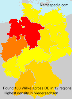 Surname Willke in Germany Surname Willke in Germany