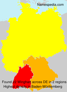 Surname Winghart in Germany Surname Winghart in Germany