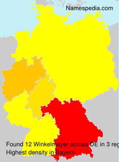 Surname Winkelmayer in Germany Surname Winkelmayer in Germany