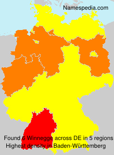 Surname Winnegge in Germany Surname Winnegge in Germany