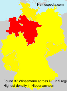 Surname Winsemann in Germany Surname Winsemann in Germany