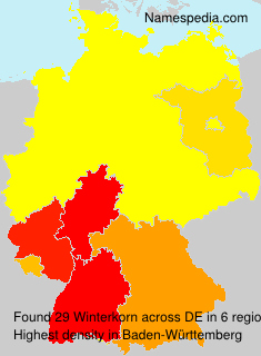 Surname Winterkorn in Germany Surname Winterkorn in Germany