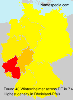 Surname Winternheimer in Germany Surname Winternheimer in Germany