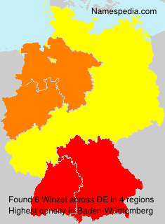 Surname Winzel in Germany Surname Winzel in Germany