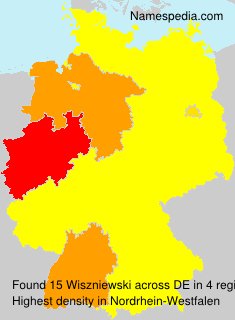 Surname Wiszniewski in Germany