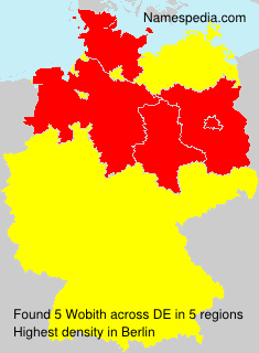 Surname Wobith in Germany Surname Wobith in Germany
