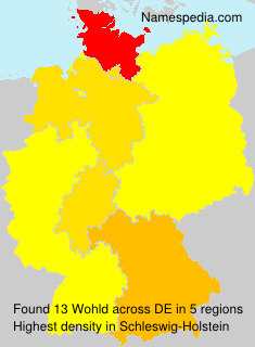 Surname Wohld in Germany Surname Wohld in Germany