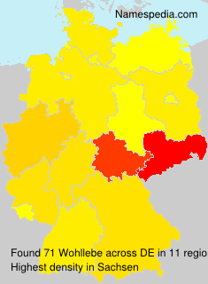 Surname Wohllebe in Germany Surname Wohllebe in Germany