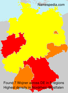 Surname Wojner in Germany Surname Wojner in Germany