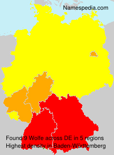 Surname Wolfe in Germany Surname Wolfe in Germany