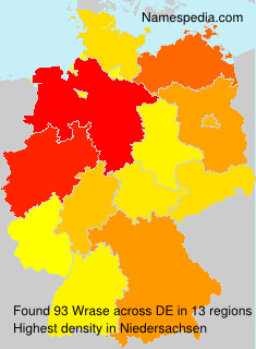 Surname Wrase in Germany Surname Wrase in Germany
