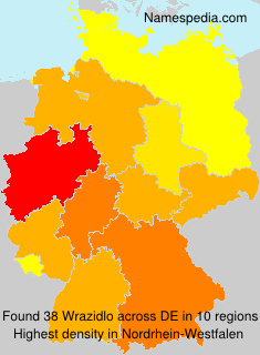 Surname Wrazidlo in Germany Surname Wrazidlo in Germany