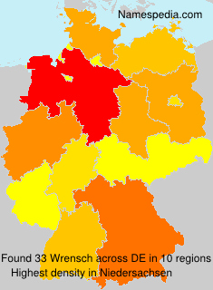 Surname Wrensch in Germany Surname Wrensch in Germany