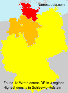 Surname Wreth in Germany Surname Wreth in Germany