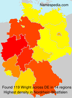 Surname Wright in Germany Surname Wright in Germany