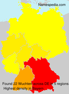 Surname Wuchterl in Germany Surname Wuchterl in Germany