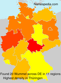 Surname Wummel in Germany Surname Wummel in Germany