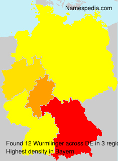 Surname Wurmlinger in Germany Surname Wurmlinger in Germany